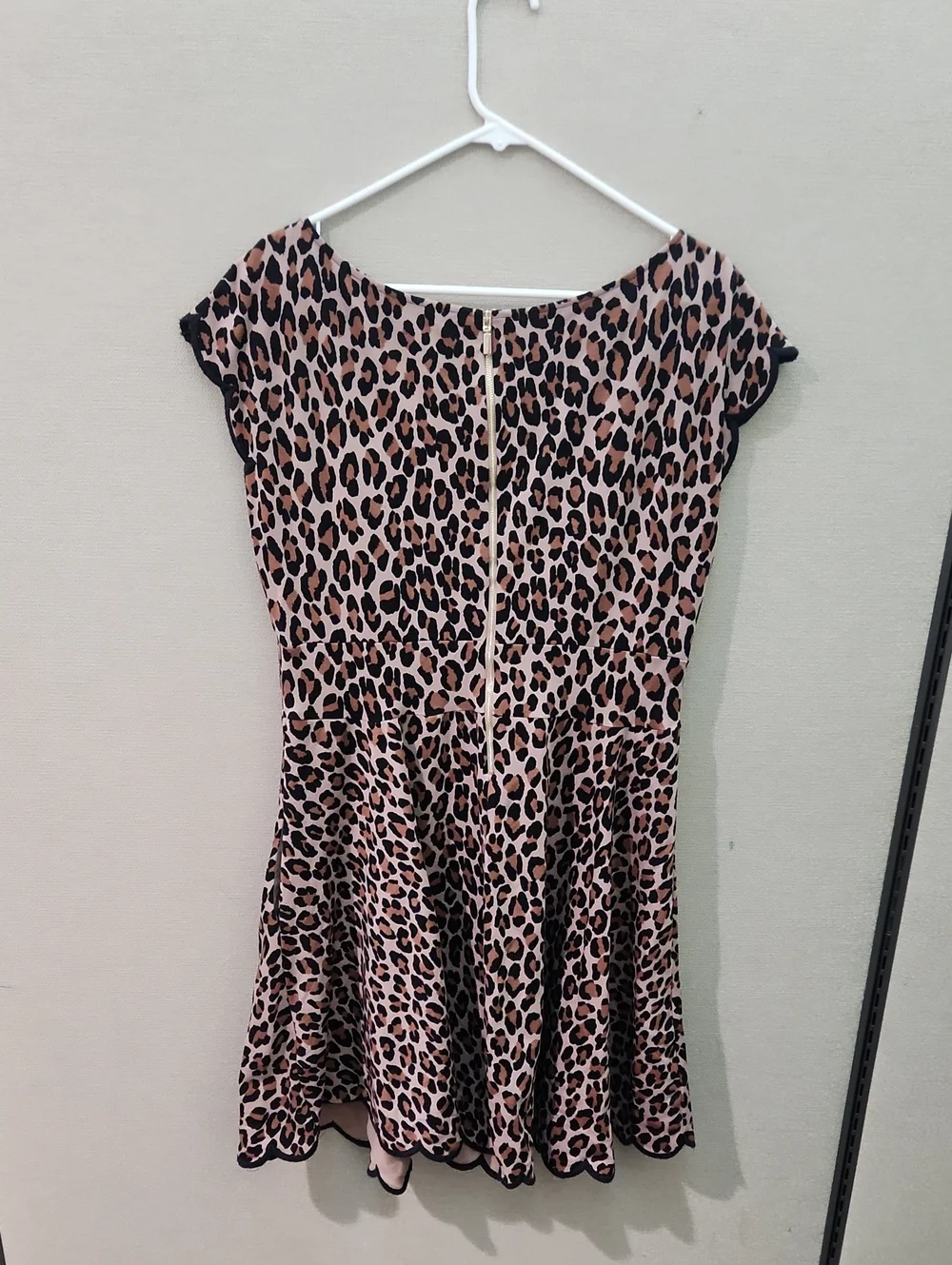 Kate Spade Spotted Leopard Print Fiorella Dress Size XL